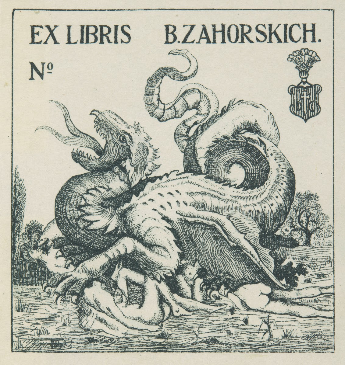 Ekslibris B Zahorskich