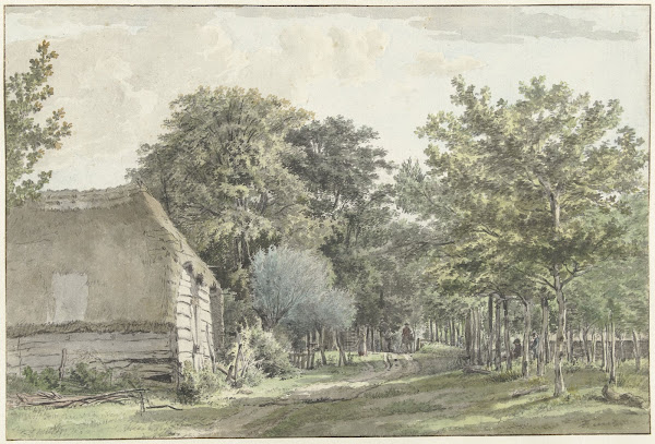 Path through the Village of Manen at Ede 1783