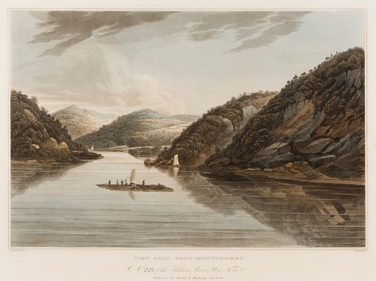 View near Fort Montgomery 1822