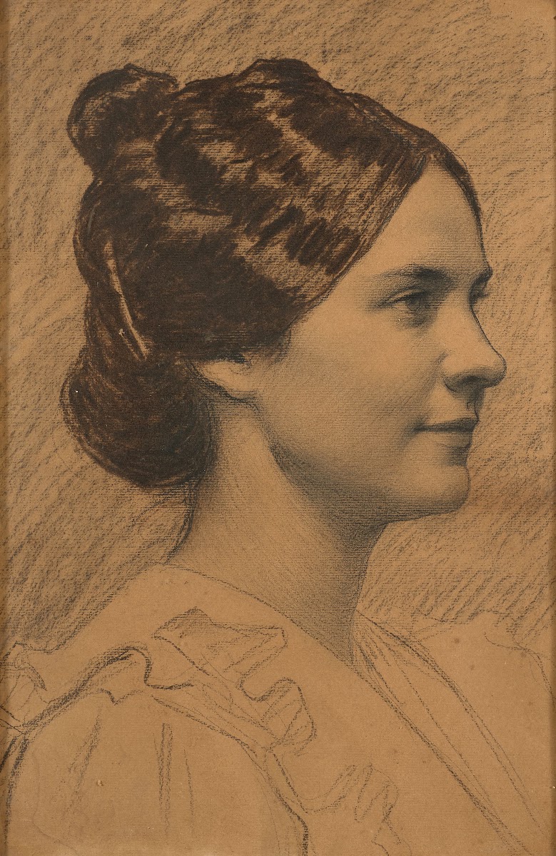Portrait présumé de Marguerite épouse de lartiste