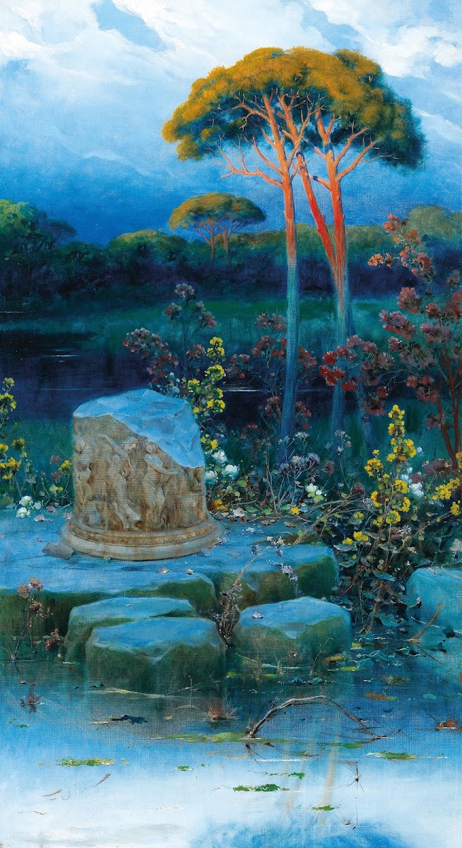 Evening Over The Pontine Marshes 1900