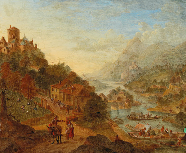Idealised Rhine landscape