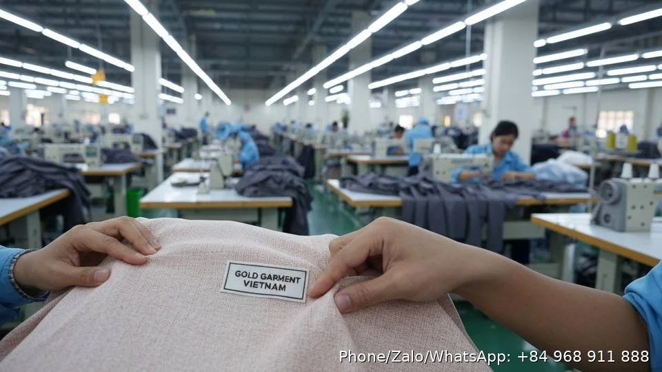 garment manufacturing - Gold Garment Vietnam