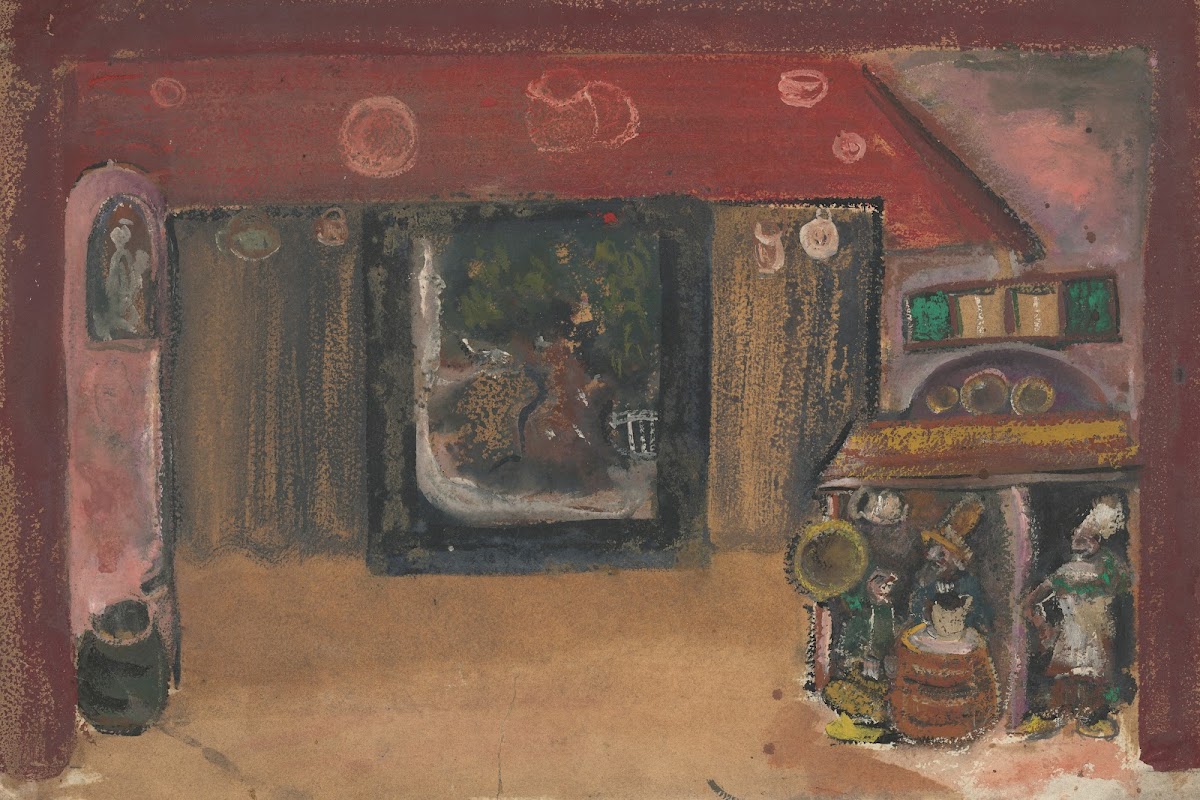 Decor onbekend toneelstuk 1937