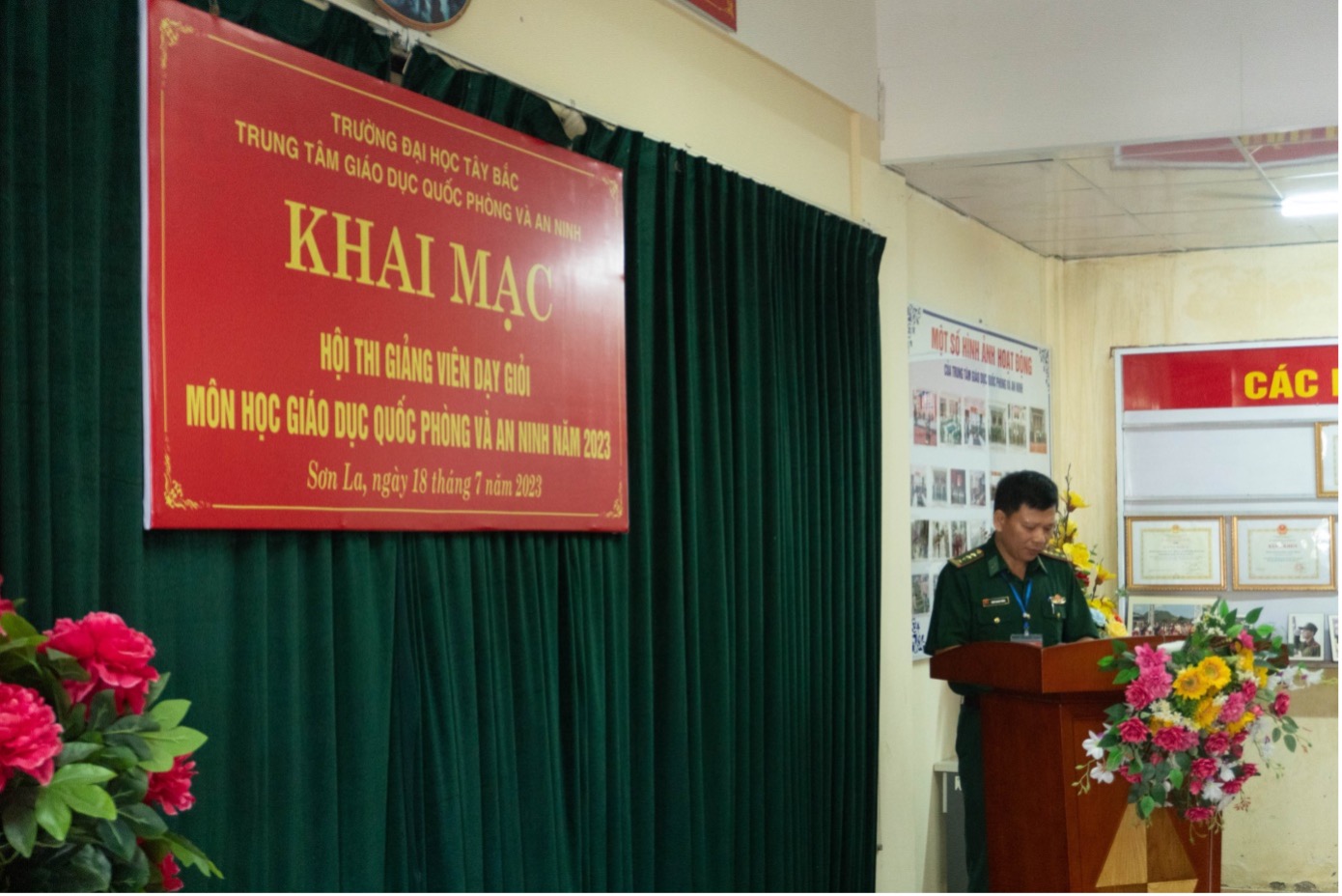 Trung tâm GDQP&AN tổ chức thành công Hội thi giảng viên dạy giỏi môn học GDQP&AN năm 2023