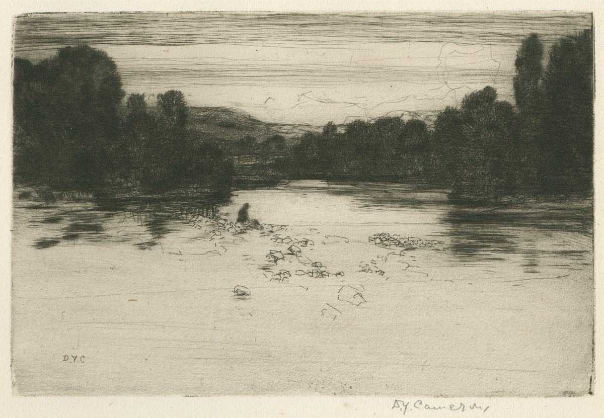 Evening on the Garry 1906