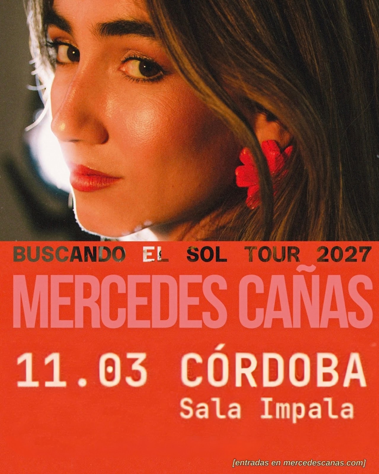 Cartel de MERCEDES CAÑAS