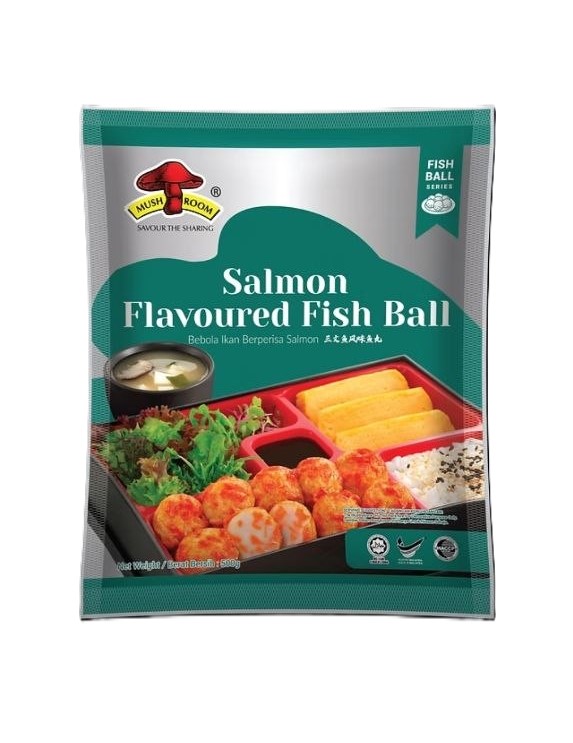 Ql Mushroom Salmon Flavoured Fish Ball 500G