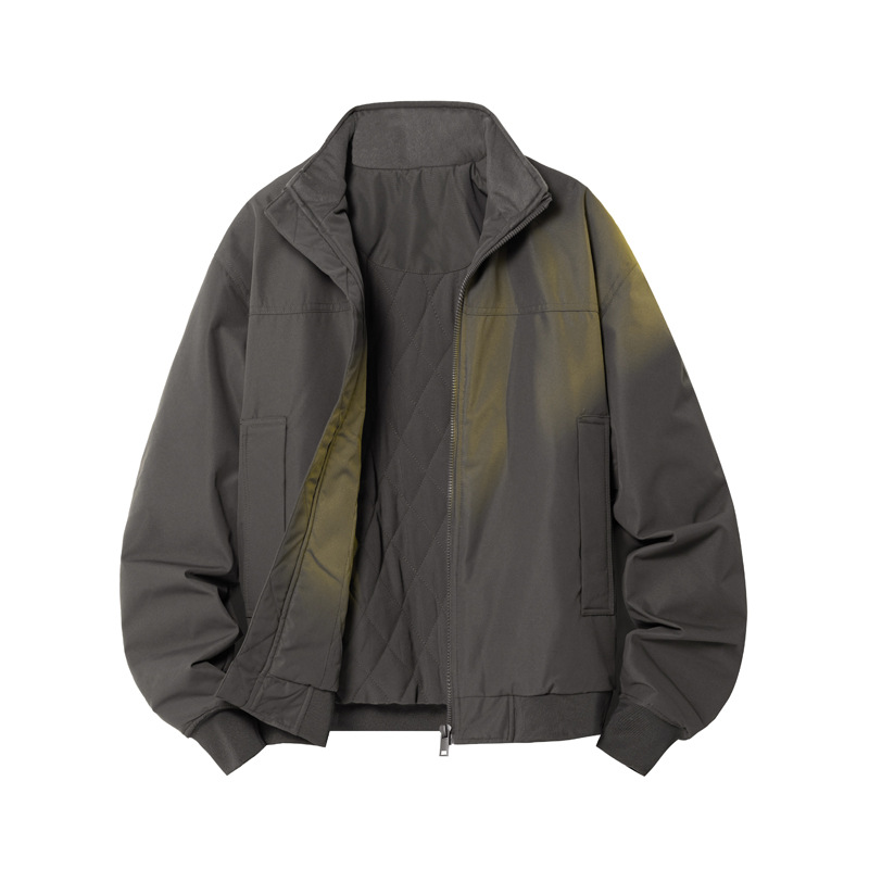 Herren-Fliegerjacke, gefüttert, im Vintage-Stil