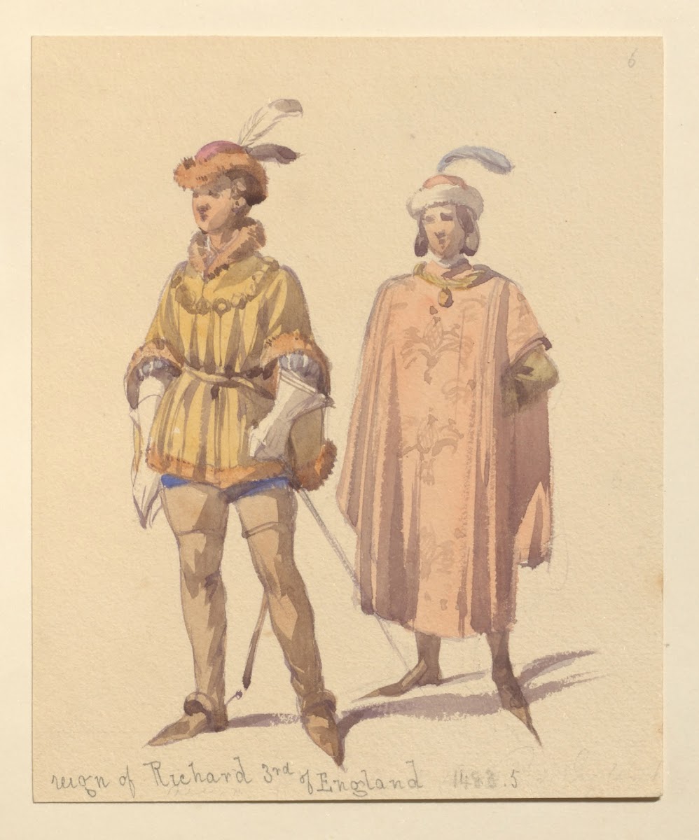 Sketches of costume Pl071 1842