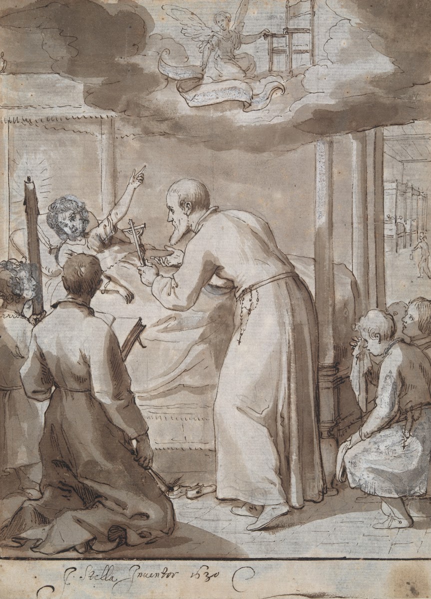 St Philip visiting ahospital 1630