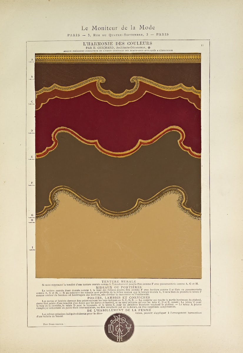 Lharmonie des couleurs  Pl014 1880