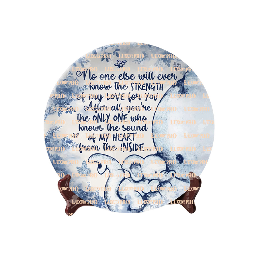 Round Tray With Base