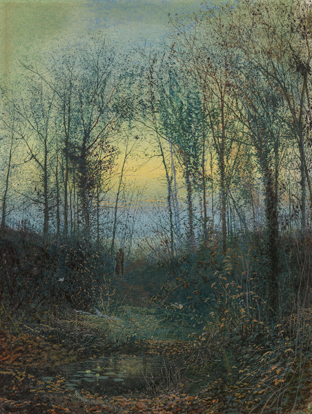 Lovers in a wood 1871