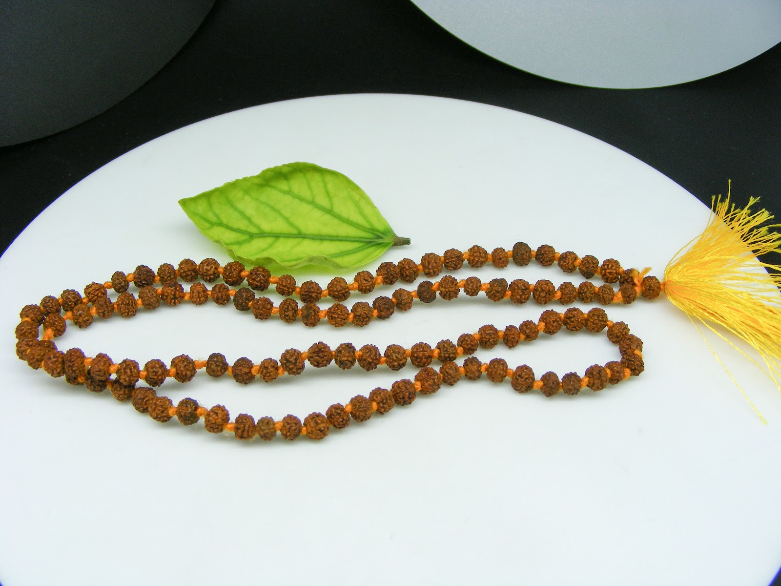 Natural Rudraksha Mala 4–4.5mm