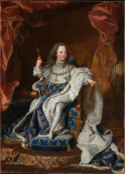 Louis XV 17101774 as a Child ca 171624