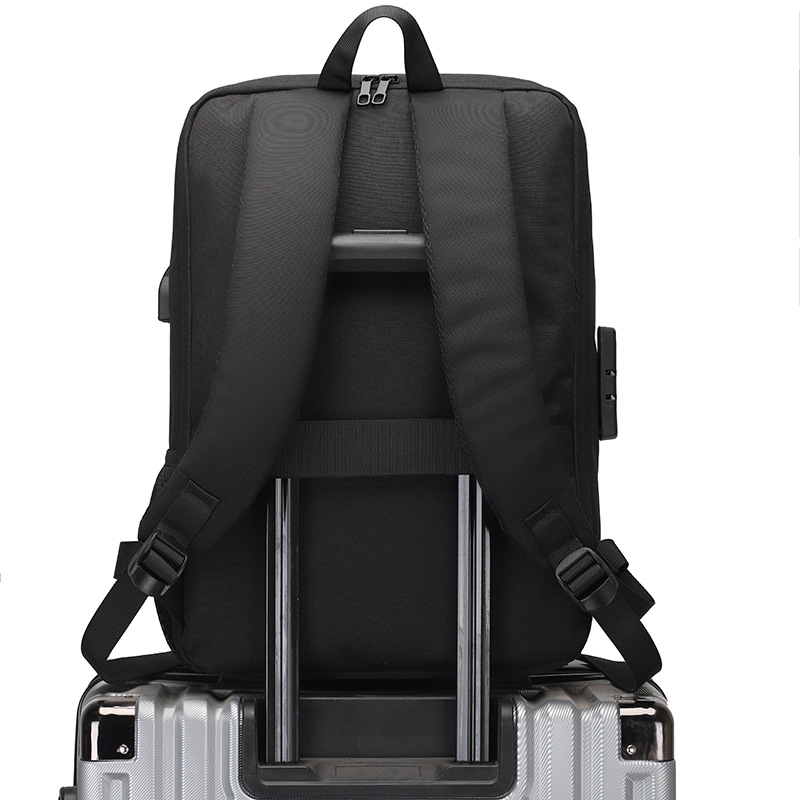 Business backpack with hard shell, 15.6 inches
