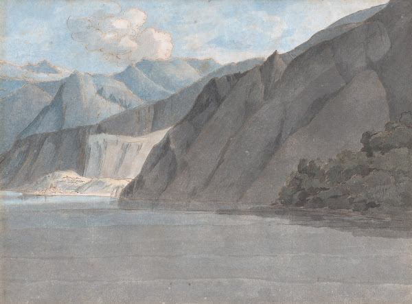 View of Lake Como with Monte Leoni 1781