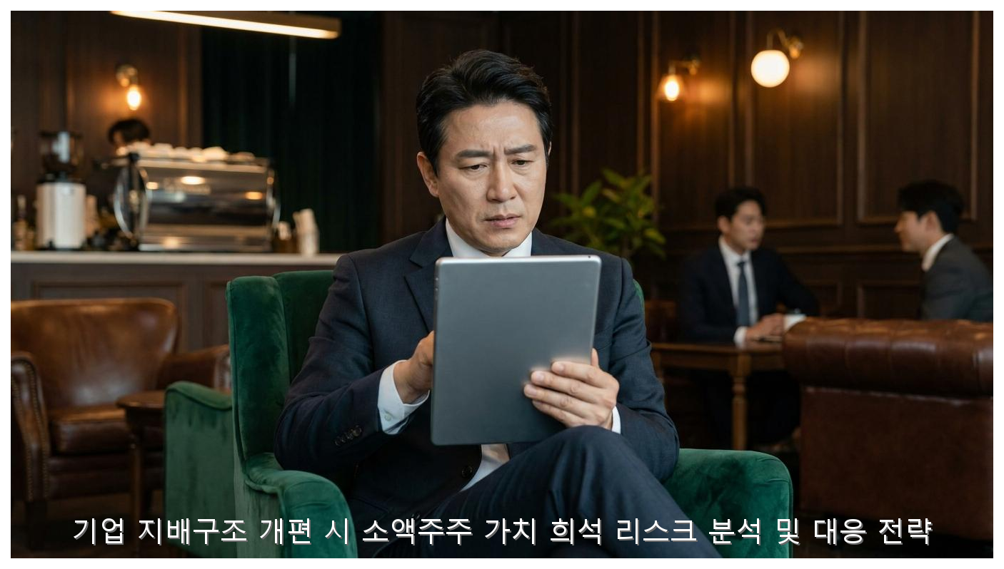 기업 지배구조 개편 시 소액주주 가치 희석 리스크 분석 및 대응 전략 핵심 안내 및 분석 인포그래픽 (2)