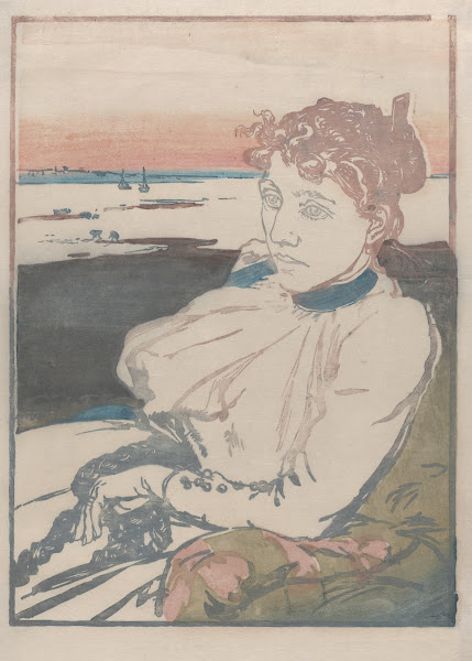Convalescent Mme Lepère 1892