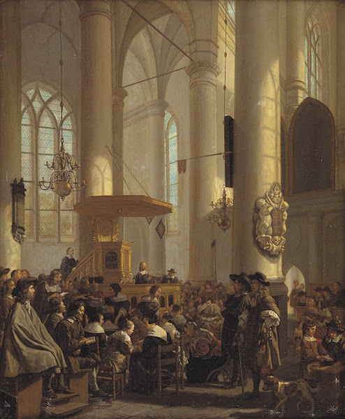 Interior of a Dutch Church 1659