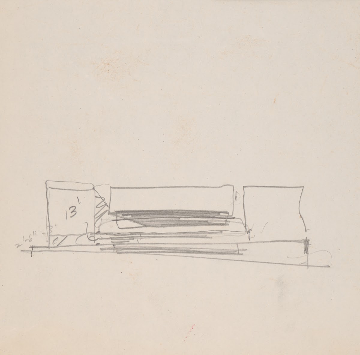 United States Tax Court 400 2nd St NW Washington DC Sketch 1965