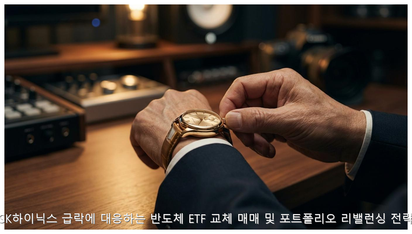 SK하이닉스 급락에 대응하는 반도체 ETF 교체 매매 및 포트폴리오 리밸런싱 전략 핵심 안내 및 분석 인포그래픽 (6)