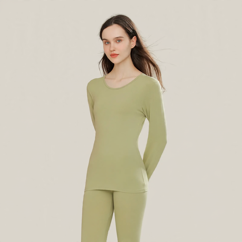 Women's Thermal Underwear Set, Cotton, Antibacterial