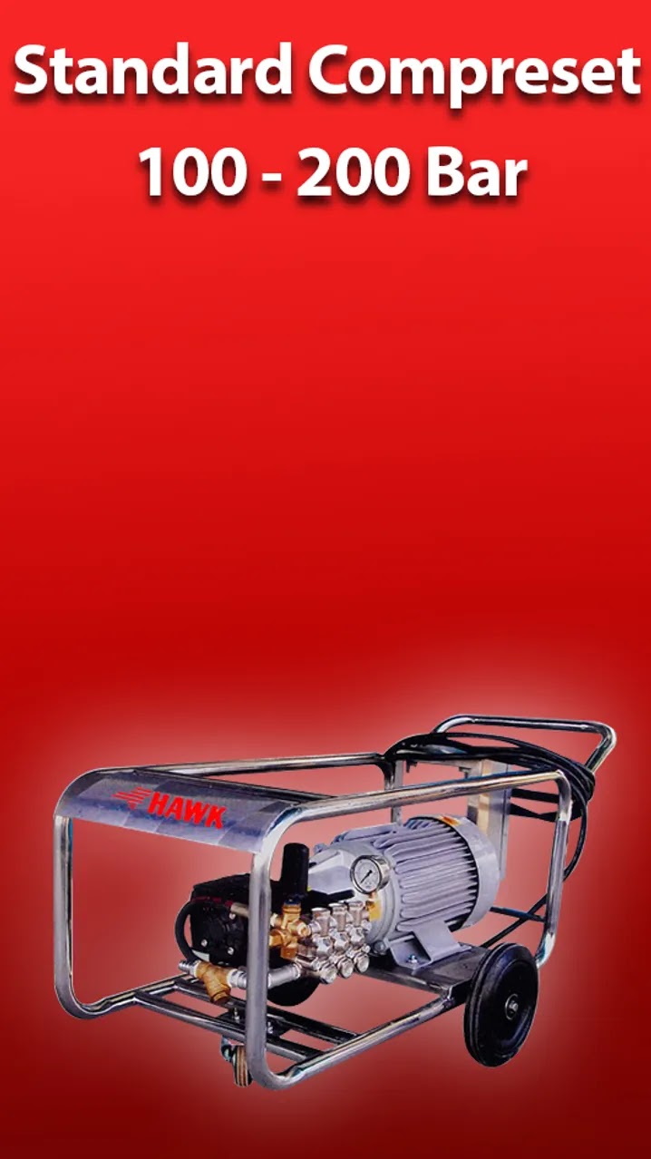 Standard Compressor Pressure 100-200 bar