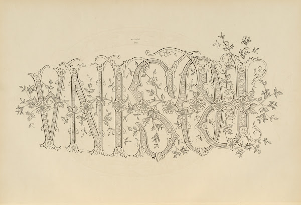 Album de chiffres  monogrammes couronnes de noblesse francaises et etrangeres Pl