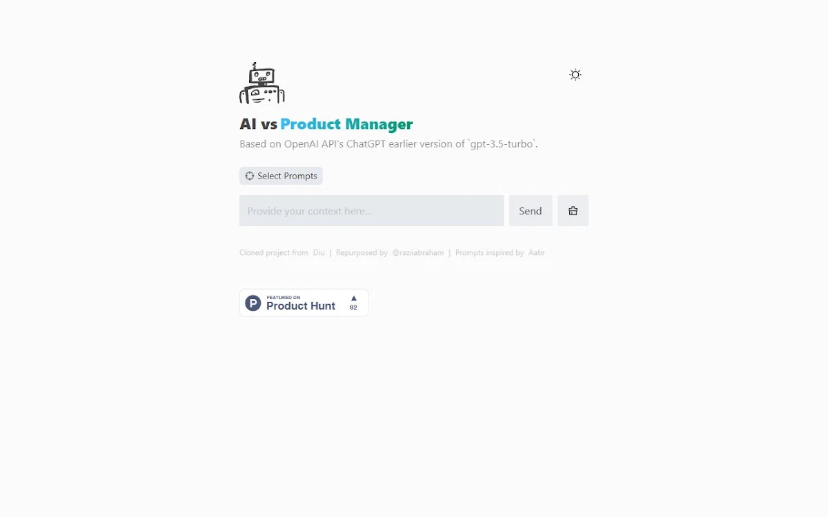Captura de AI vs Product Manager