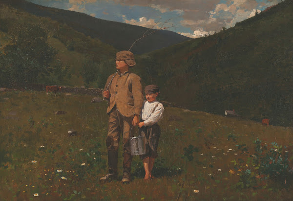 Crossing the Pasture circa 1871 1872