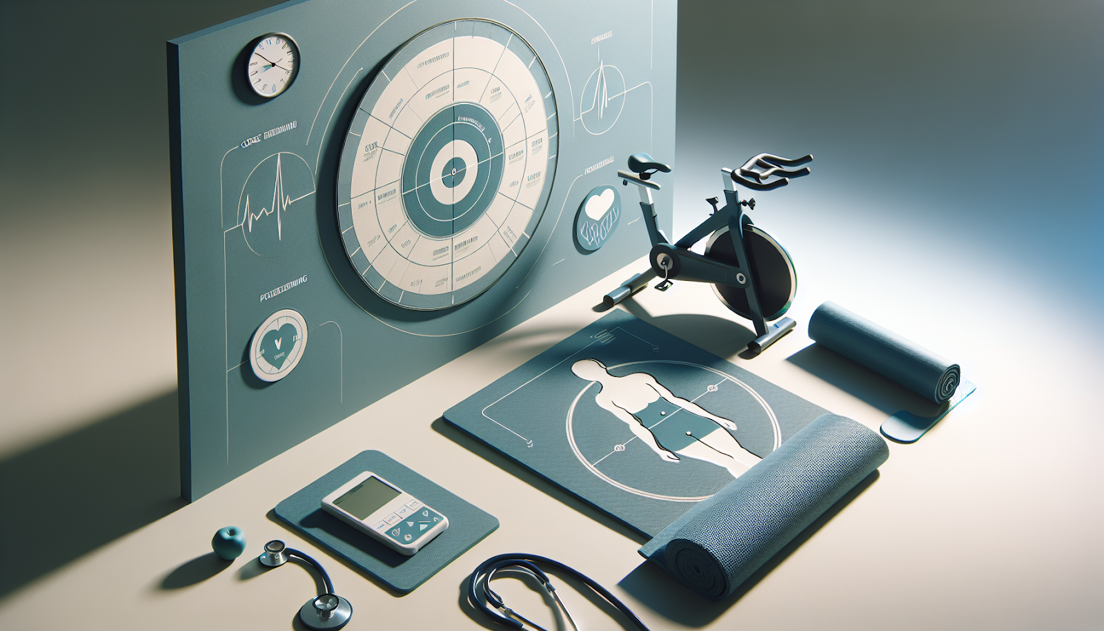 Indoor cycling workout for core strengthening