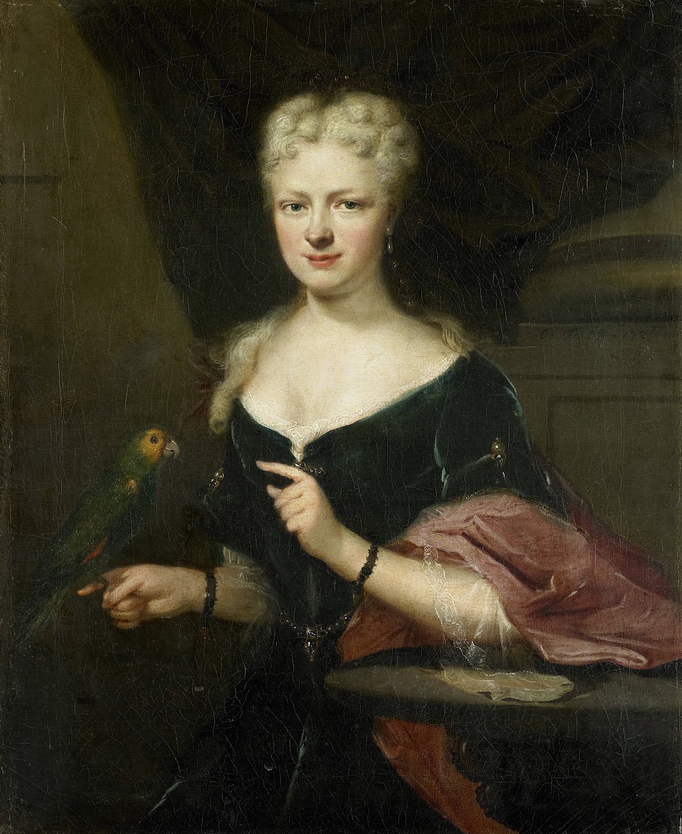 Portrait of Maria Magdalena Stavenisse Wife of Jacob de Witte of Elkerzee Counci