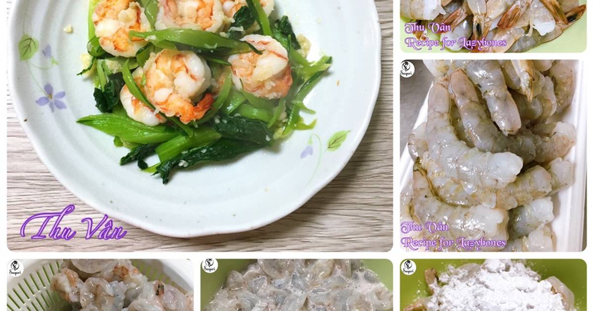 Mẹo sơ chế để có món tôm giòn mọng