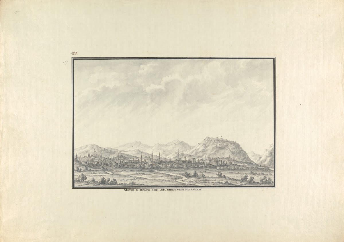 View of the Modern City of Pergamon ca 1750