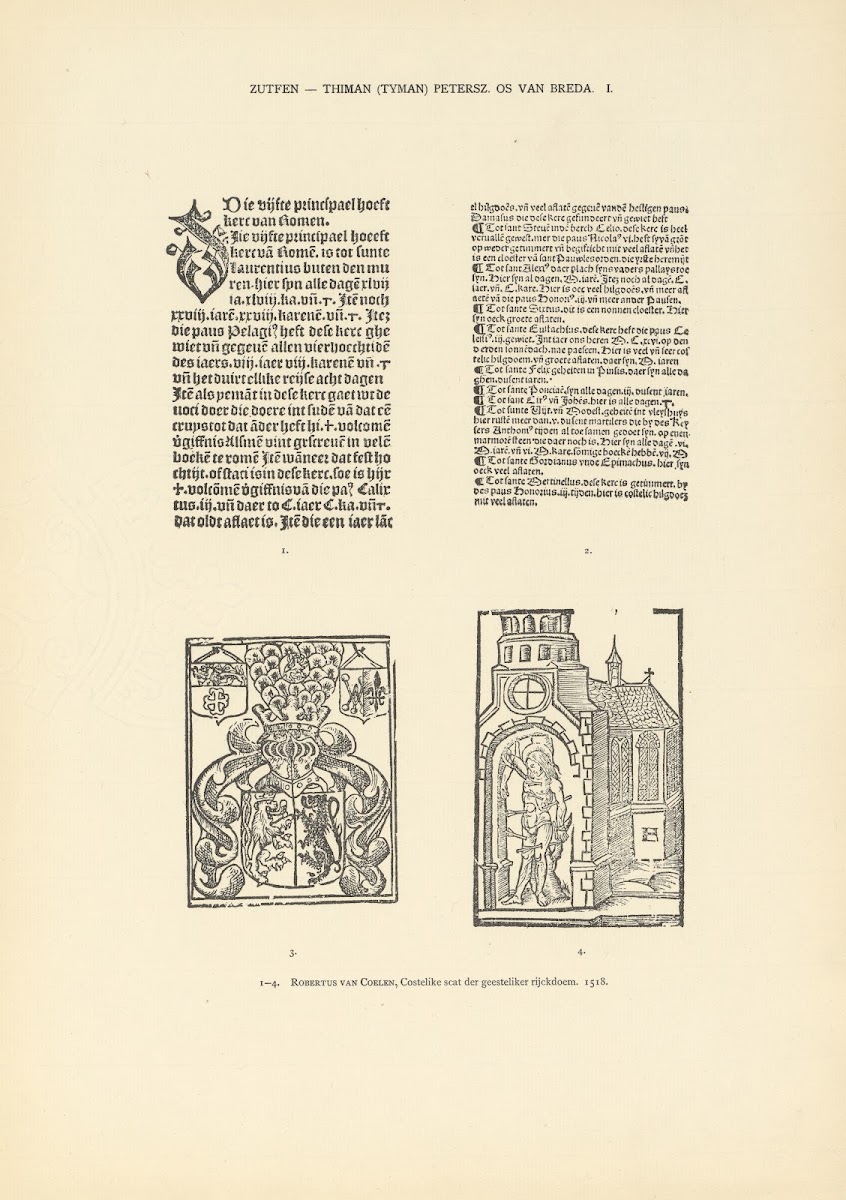 Lart typographique dans les Pays Bas pendant les annees 1500 a 1540 Pl129 1926