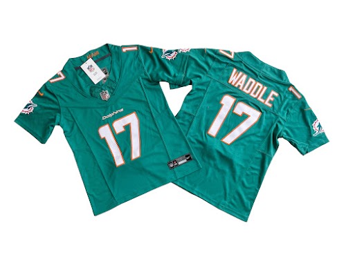 Youth Miami Dolphins 17# Jaylen Waddle Nike Vapor F.U.S.E. Limited Jersey.jpeg