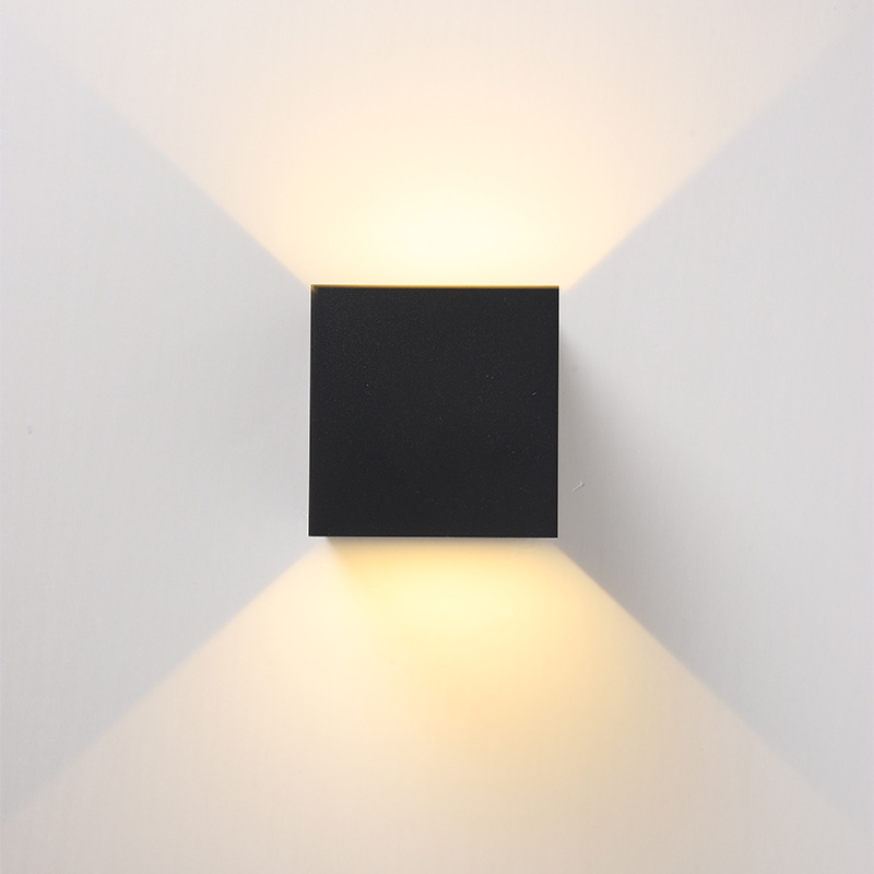 Außenwandleuchte IP65 LED Auf-Ab Aluminium