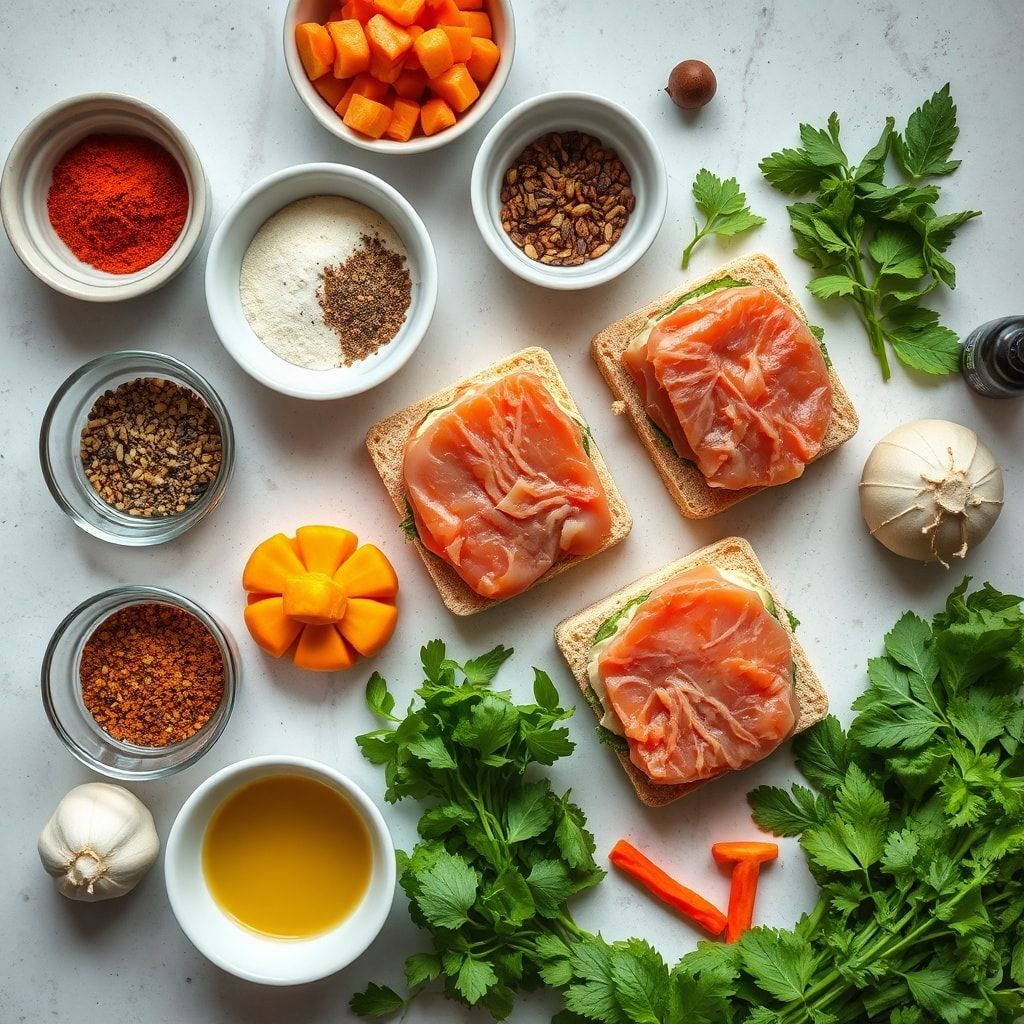Ingredients for Easy Colorful Tea Sandwiches: 15-Minute Rainbow Party Bites