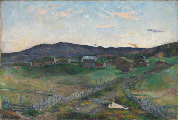 Autumn at Strålsjøen 1894