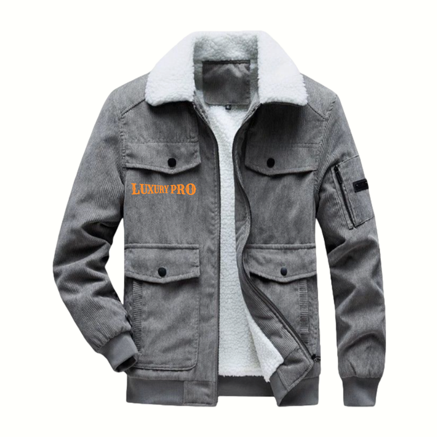 2D Corduroy Puffer Jacket