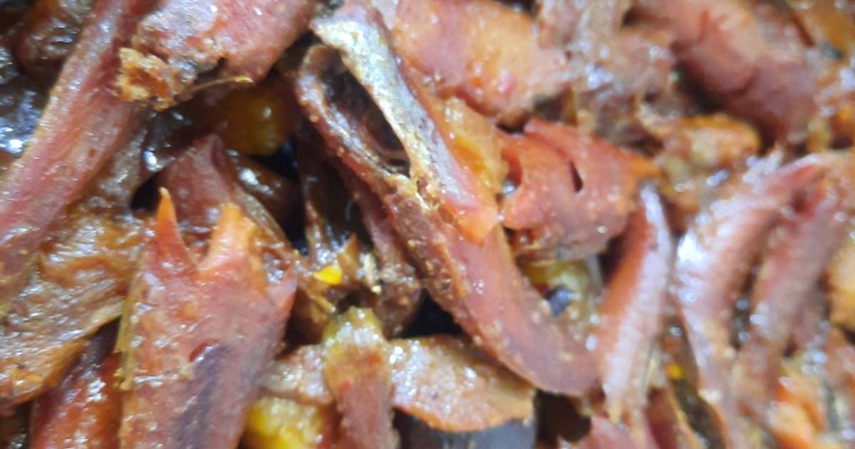 Cá đục kho nhừ xương. (nồi áp suất)