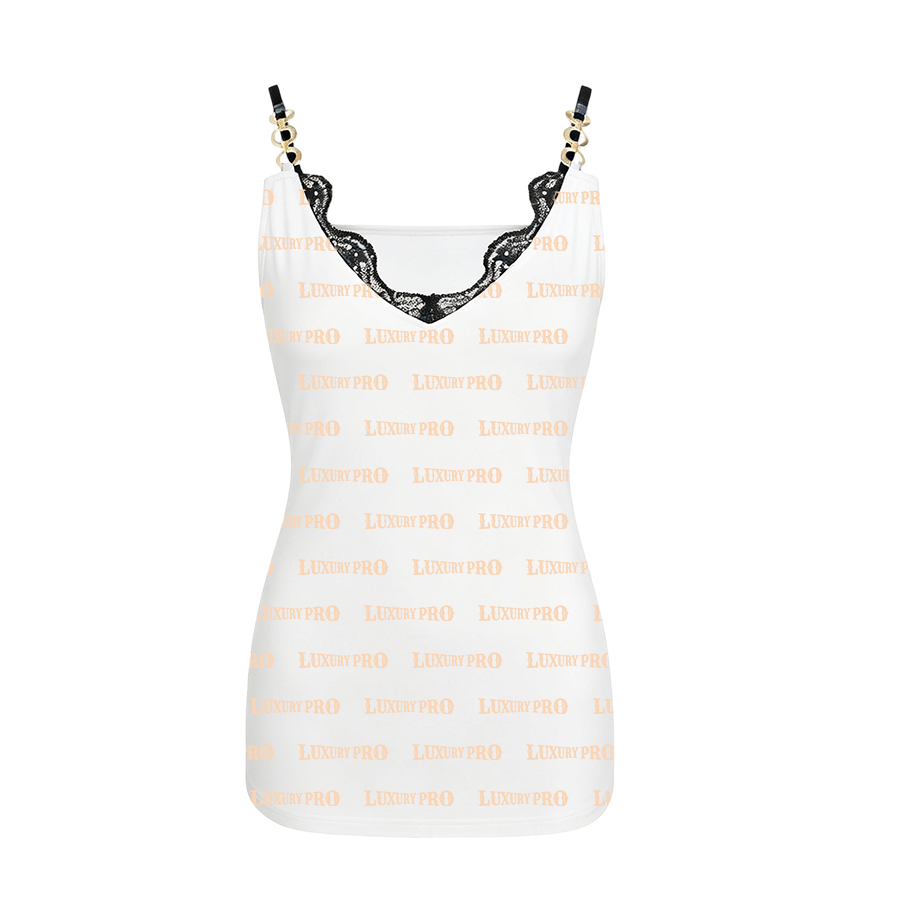 AOP Women’s metal buckle cami top