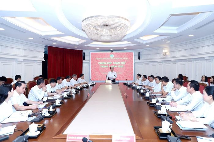Hội đồng Thẩm phán họp phiên toàn thể tháng 4 - Báo Công Lý