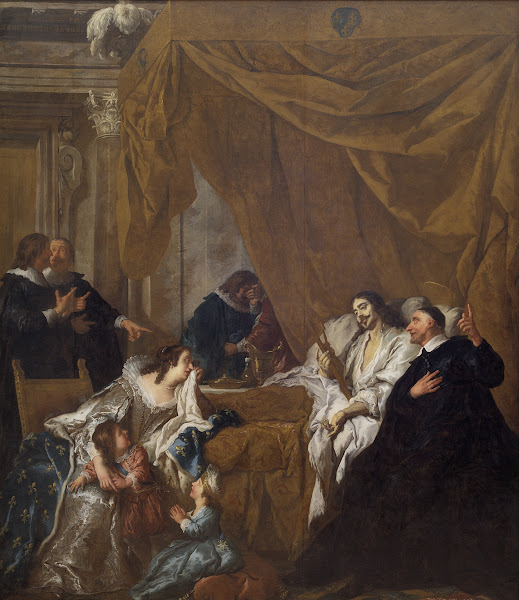 St Vincent De Paul At The Deathbed Of Louis XIII 1730 1731