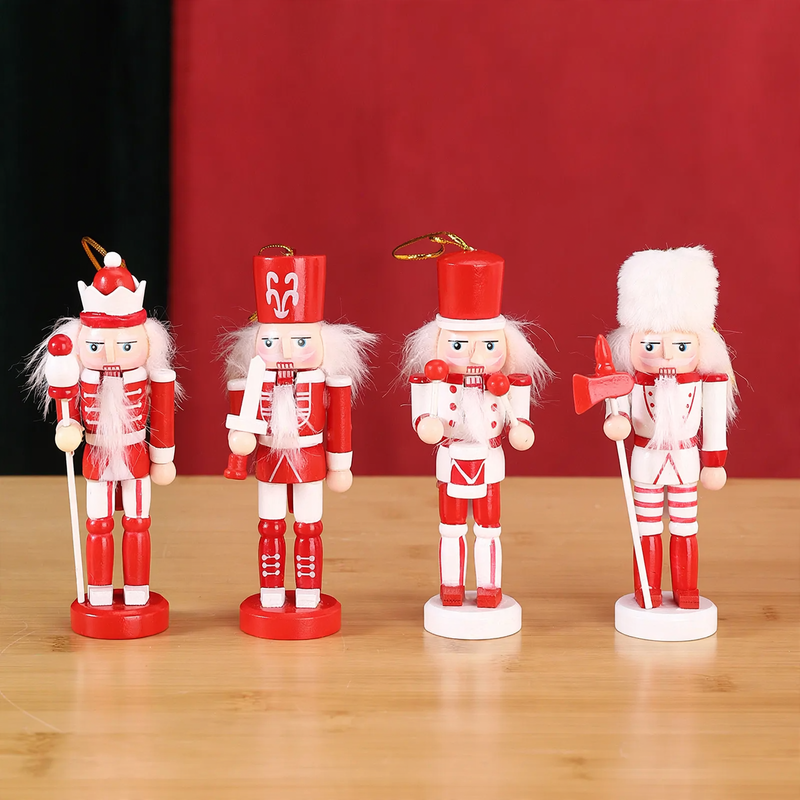 Wooden Nutcracker Soldier for Festive Decoration