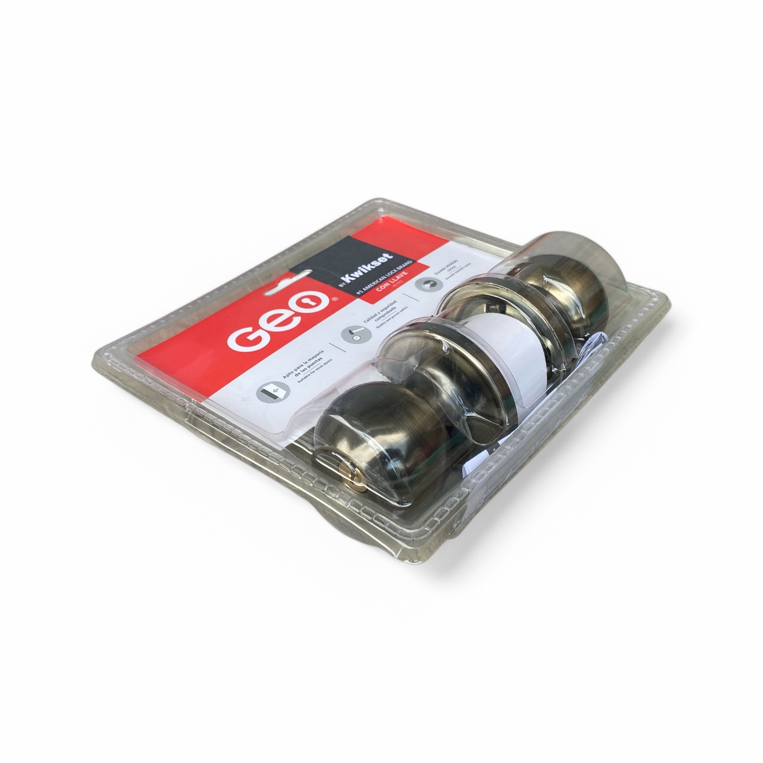 Geo Doorknob Round Handle