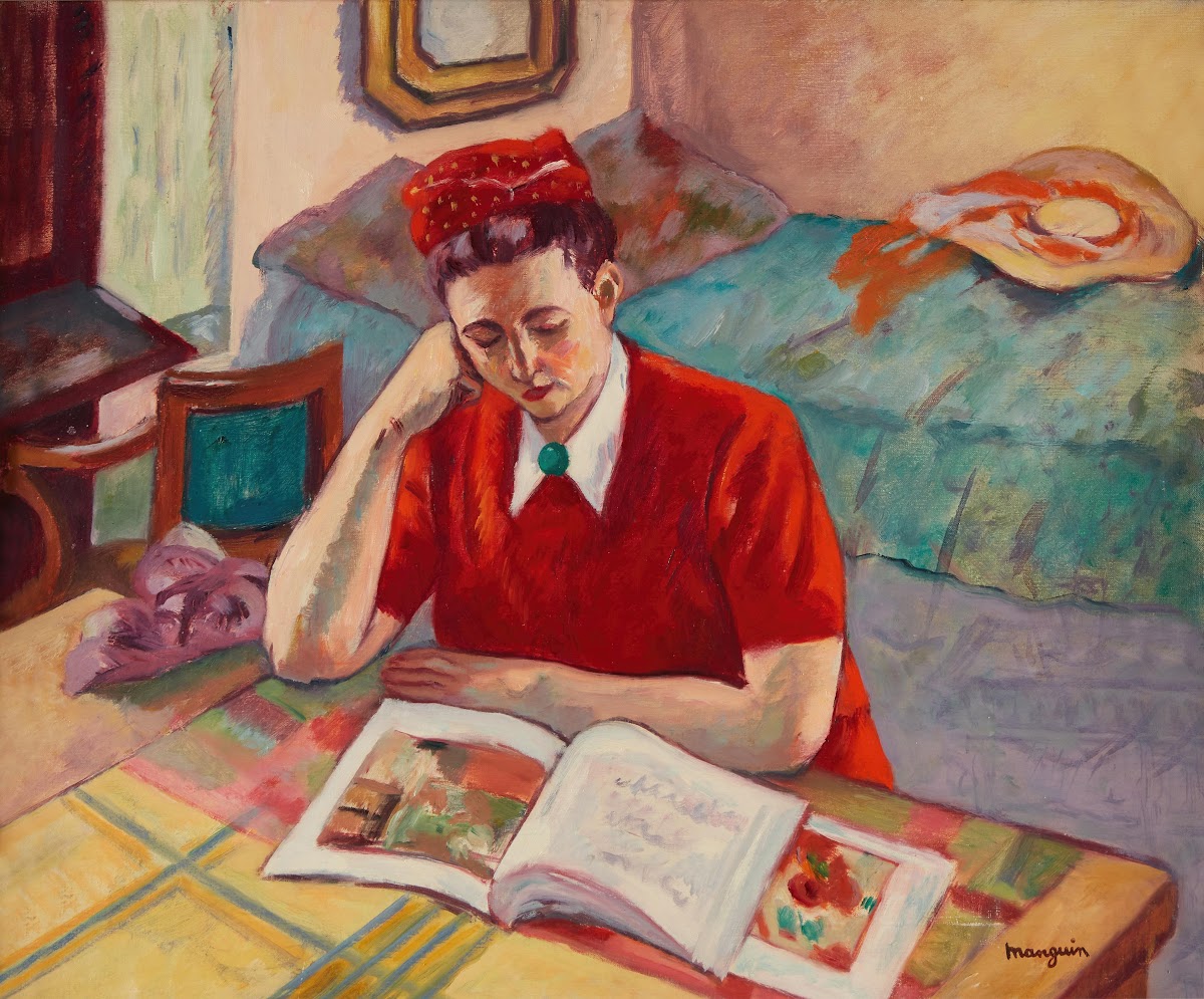 Odette au turban rouge 1947