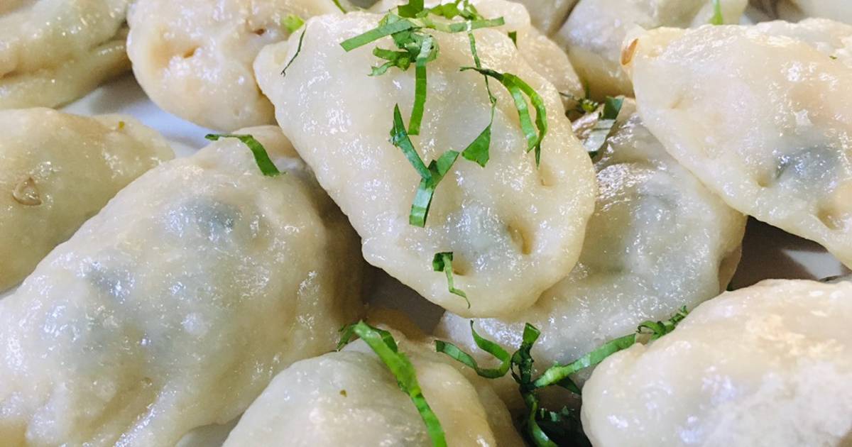 Há cảo - bột mỳ ngang với bột năng